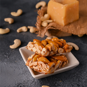 Cashew Chikki / Kaju Chikki