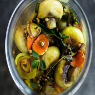 Masalamatic Mushroom Pickle