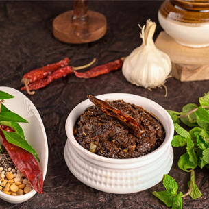Pudina Pickle (Mint Leaves)